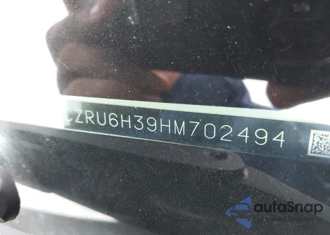 2017 Honda Hr-V Lx из США, поврежденный, VIN 3CZRU6H39HM702494